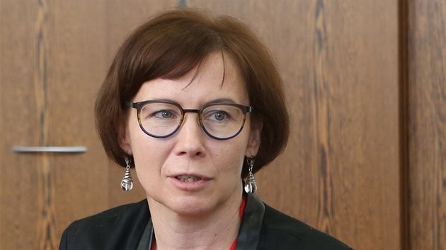 Předsedkyně okresního soudu v Jihlavě Martina Chlupáčková.