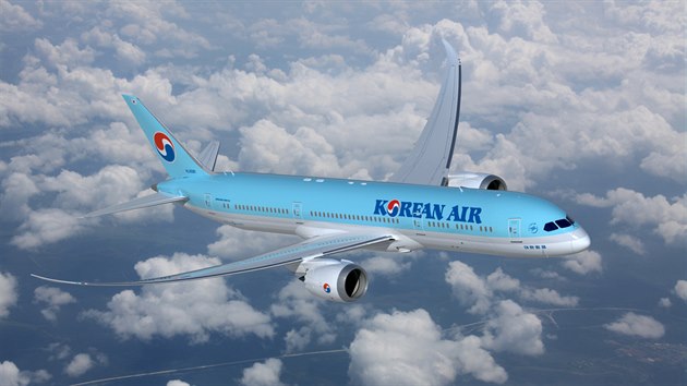 Boeing 787-9 Dreamliner spolenosti Korean Air