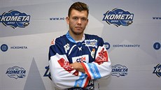 Václav Karabáček v dresu Komety Brno.