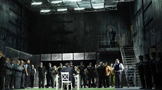 Scéna z Beethovenova Fidelia ve Stavovském divadle