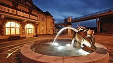 Dílo mladého um�lce � fontána Ond�eje Olivy