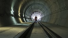 Prohlídka nejdelího elezniního tunelu v R u Plzn. (21. 9. 2018)