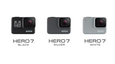 Trojice kamerek řady GoPro Hero 7
