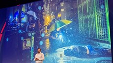 Daniel Berehulak, nositel Pulitzerovy ceny pou�ívá ke své práci fotoaparáty...