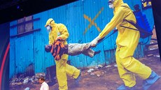 Daniel Berehulak a jedna z jeho p�sobivých fotografií.