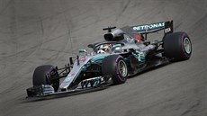 Britský jezdec Lewis Hamilton bhem Velké ceny Ruska formule 1