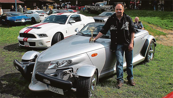 Plymouth Prowler byl první vz, který jsem si dovezl z USA, popisuje Lubomír...