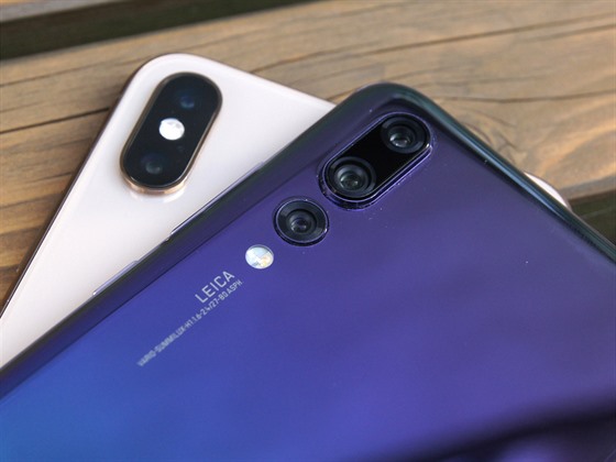 Huawei P20 Pro a Apple iPhone XS Max
