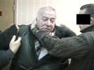 Sergej Skripal při zadržení FSB.