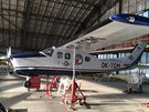 Letoun Cessna byl imatrikulován jako OK-TGM.