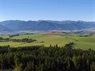 Nízké Tatry z úpatí Barance