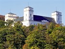 Dnení podoba zámku v Raicích, v nm se v roce 1938 usadil hlavní táb...