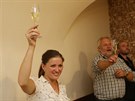 V Radniní vinárn v Jihlav bylo veselo. Fórum Jihlava slavilo neekaný...