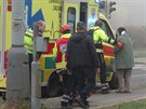 Pi srce praskch autobus v Kamku se zranilo est lid (9.10.2018)