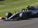 Lewis Hamilton ve Velké cen Japonska formule 1.