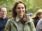 Vévodkyn Kate Middleton (Paddington Recreation Ground, Londýn, 2. íjna 2018)