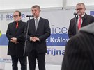 editelství silnic a dálnic zahájilo stavbu D11 od Hradce Králové do Smiic...