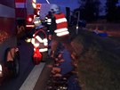 Pi dopravní nehod, která se stala v pondlí v podveer na Plzesku, zemel...
