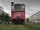 Historická tramvaj Ringoffer. (3. 10. 2018)