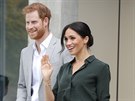 Princ Harry a vévodkyn Meghan (Chichester, 3. íjna 2018)