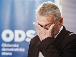 Bohuslav Svoboda v praskm volebnm tbu ODS. (6. jna 2018)