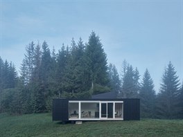 Slovenské studio ARK-shelter navrhlo minimalistický modulární domek, ideální...