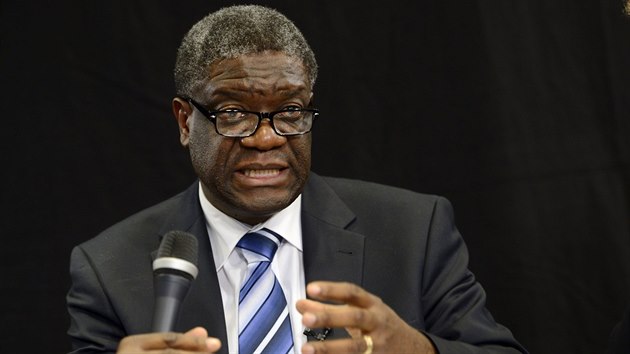 Dritel Nobelovy ceny  Denis Mukwege z Konga