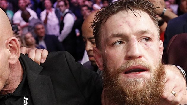 Conor McGregor po prohranm zpase s Chabibem Nurmagomedovem