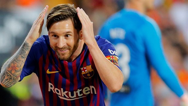 Lionel Messi a jeho glov oslava