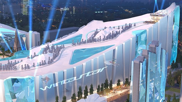 V čínské Šanghaji vznikne největší světový indoor lyžařský areál Wintastar.
