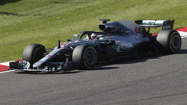 Lewis Hamilton ve Velk cen Japonska formule 1.