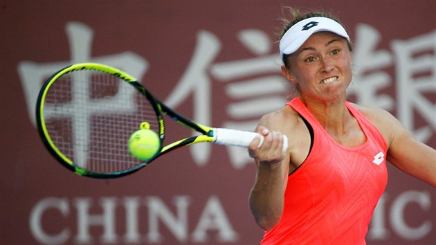 Aliaksandra Sasnoviov na turnaji v Pekingu