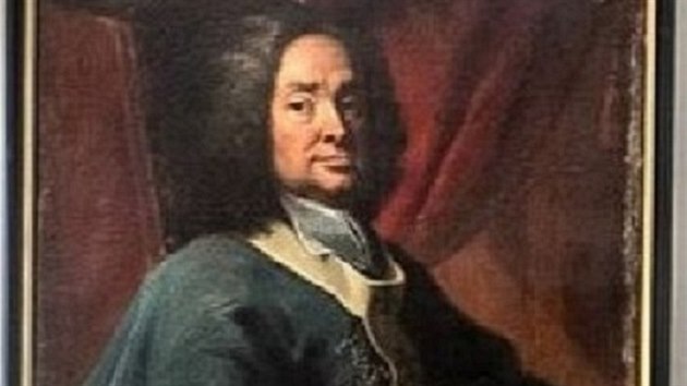 Ukraden portrt generlnho opata Nicolase Boucherata.