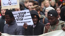 Demonstrace proti populismu a rasismu p�i p�íle�itosti Dne n�mecké jednoty v...