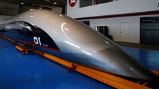 Americká spolenost HyperloopTT pedstavila svou první kapsli urenou pro...