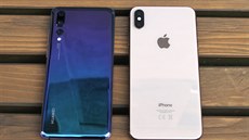 Huawei P20 Pro a Apple iPhone XS Max