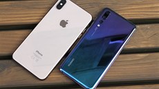 Huawei P20 Pro a Apple iPhone XS Max