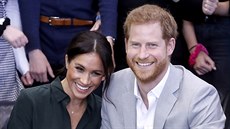 Vévodkyně Meghan a princ Harry (Peacehaven, 3. října 2018)