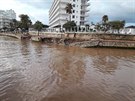 Stedomoský ostrov Mallorca zasáhly bleskové záplavy. (10. íjna 2018)