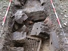 Plzet archeologov zkoumali tbor Nikolaj na Jchymovsku. Na snmku...