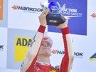 Mick Schumacher slaví titul mistra Evropy série formule 3.