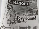 Reklama HASOFT vyuívá jazykový sexismus a vyuívá princip sex sells. Kandidát...