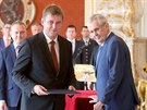 Prezident Miloš Zeman jmenoval Tomáše Petříčka ministrem zahraničních věcí (16....