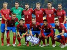 Jedenáctka eských fotbalist pro utkání Ligy národ s Ukrajinou.