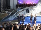 Nová stíhačka L-39NG na oficiálním představení Aera Vodochody