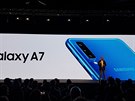 Pedstavení smartphon Samsung Galaxy A7 a A9 v Milán