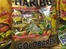 Bonbóny Haribo jsou zbyten baleny po nkolika kusech v malých pytlících.