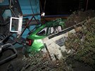 Nehoda osobnho auta a kamionu omezila na 6 hodin dopravu na kiovatce Mileta...