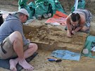 Archeologov u Drasenhofenu nali pozstatky mamut, ale i jinch zvat.