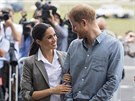 Vévodkyn Meghan a princ Harry (Dubbo, 17. íjna 2018)